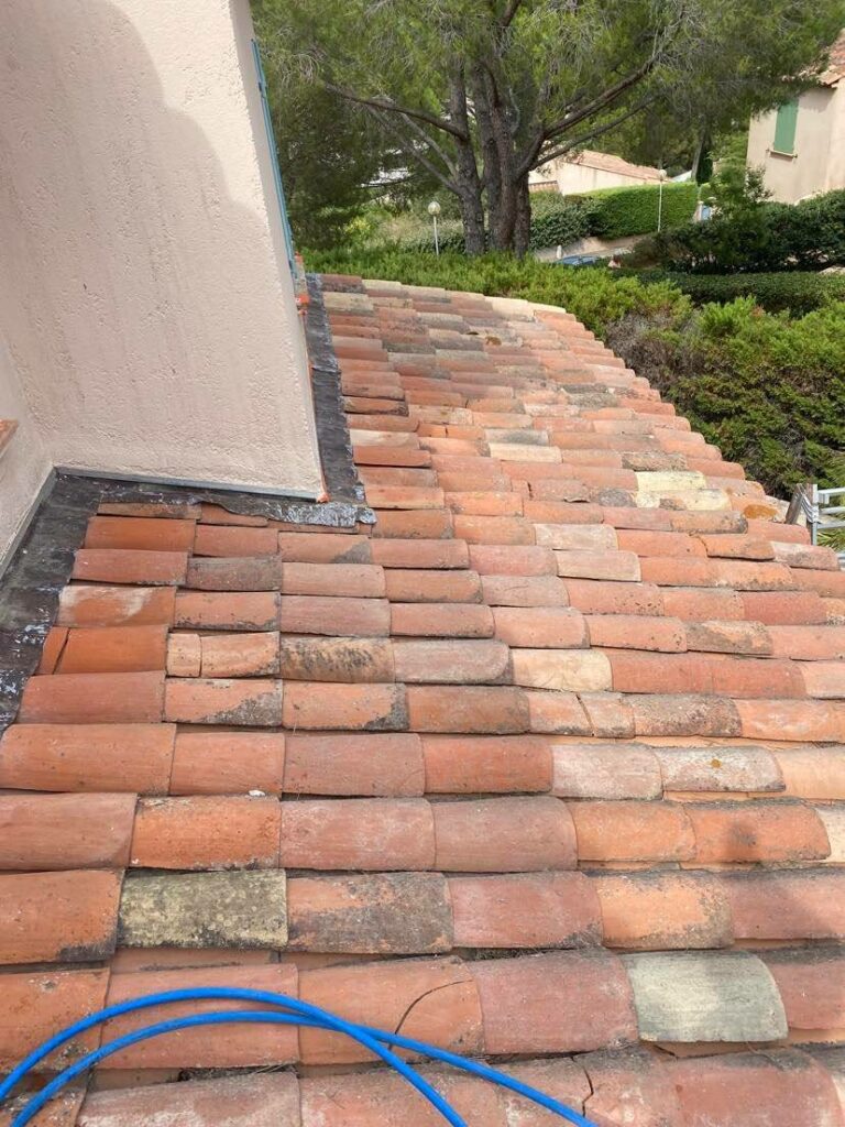 nettoyage toiture haute pression saint raphael