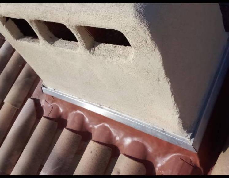 rénovation étanchéité cheminée, solin dans le var